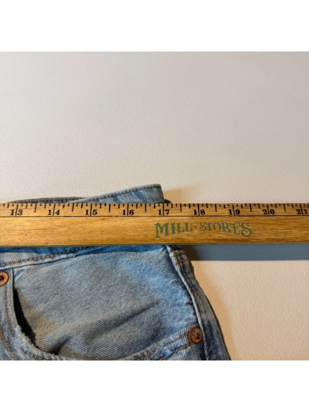 American Eagle Women 12 Short Ultra Wide Leg Jean Super High Rise Lightweight - Picture 8 of 12